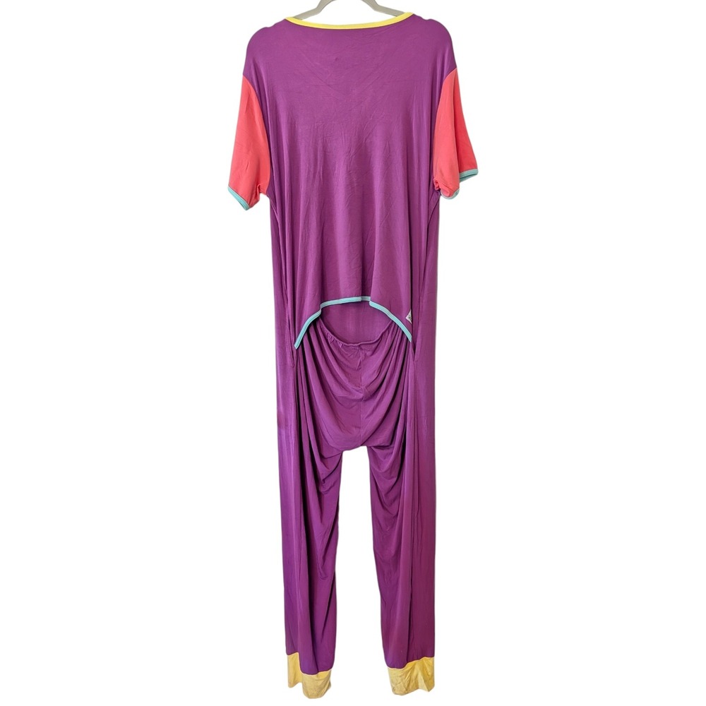 The Simple Seed Live It Up at Your Leisure Adult Pajamas Romper Sz 3XL NWT - Picture 6 of 10